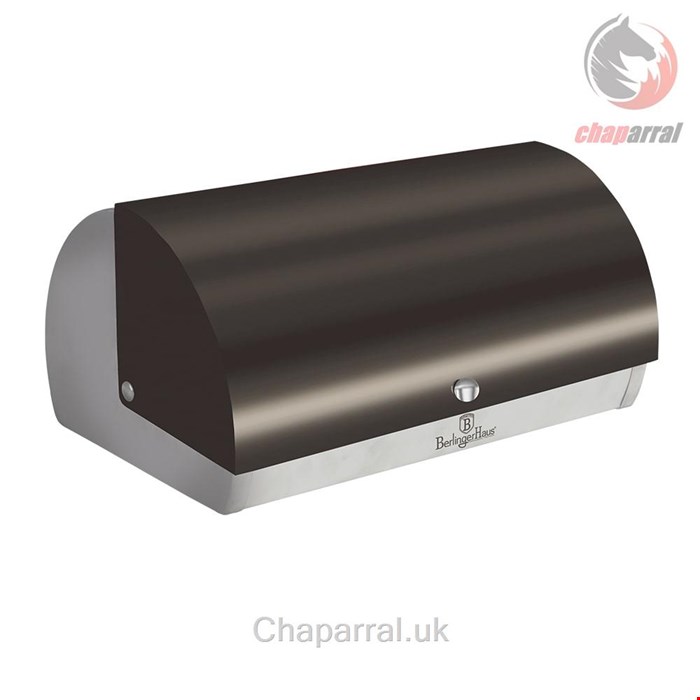 ظرف نان فلزی آشپزخانه برلینگر هاوس مجارستان BERLINGER HAUS BREAD BOX BH/1350 METALLIC CARBON COLLECTION