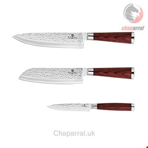 ست چاقو آشپزخانه 3 پارچه برلینگر هاوس مجارستان BERLINGER HAUS 3-PIECE KNIFE SET  BH/2482 ETERNAL COLLECTION