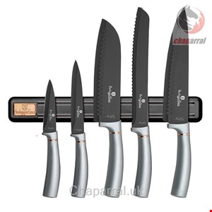 ست چاقو آشپزخانه 6 پارچه برلینگر هاوس مجارستان BERLINGER HAUS 6-PIECE KNIFE SET  BH/2533 MOONLIGHT COLLECTION  