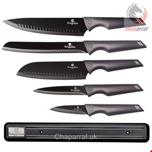 ست چاقو آشپزخانه 6 پارچه برلینگر هاوس مجارستان  BERLINGER HAUS 6-PIECE KNIFE SETBH-2702 PURPLE