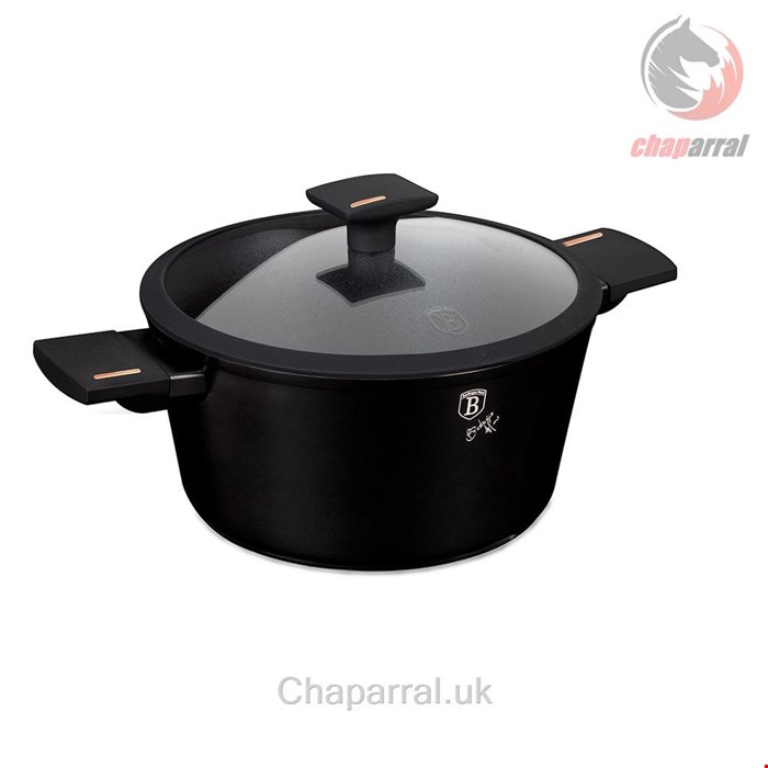 قابلمه 20 سانت درب دار برلینگر هاوس مجارستان BerlingerHaus CASSEROLE 20 CM BERLINGER HAUS BH 7086 MONACO COLLECTION