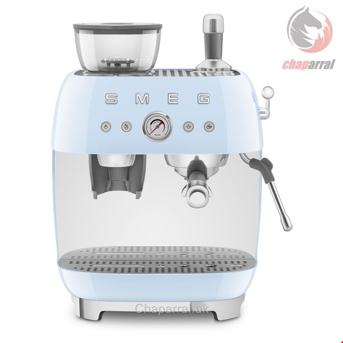 قهوه ساز اسپرسو ساز آسیاب دار اسمگ ایتالیا Smeg Espresso manuele koffiemachineu EGF03PBEU