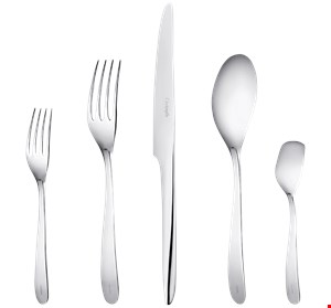 سرویس قاشق چنگال 5 پارچه کریستوفل فرانسه CHRISTOFLE  L'AME DE 5-Piece Stainless Steel Place Settings