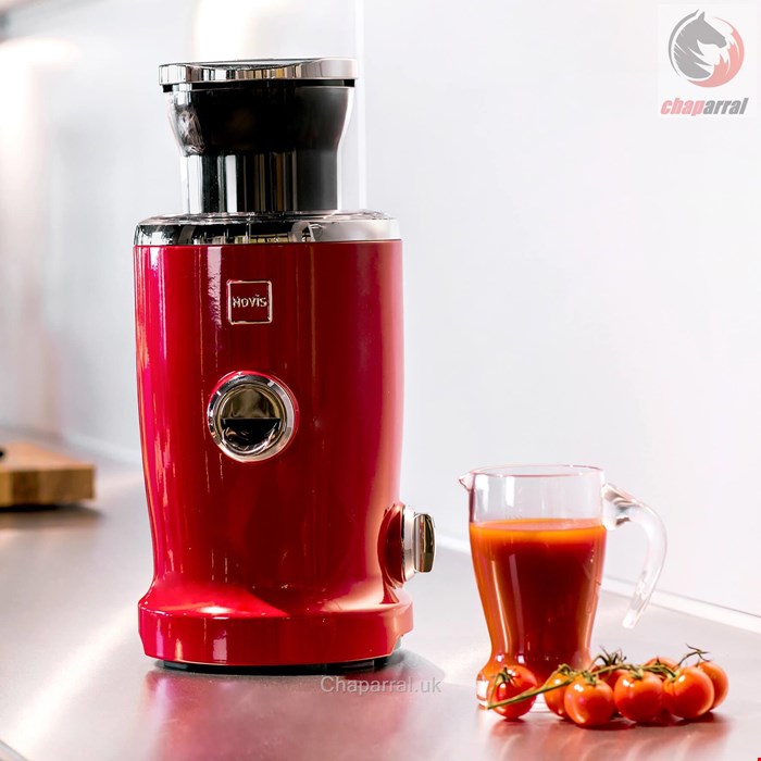 آبمیوه گیری و آب مرکبات گیری نوویس سوئیس NOVIS VITAJUICER S1 CHERRY RED
