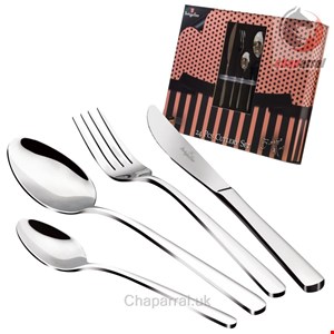 سرویس قاشق چنگال 24 پارچه برلینگر هاوس مجارستان  Berlinger Haus 24-Piece Cutlery Set BH/2150 Silver