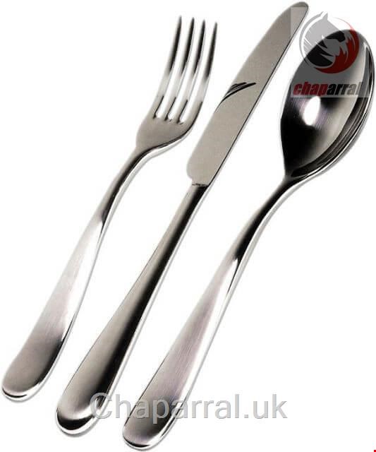 سرویس قاشق چنگال 24 پارچه السی ایتالیا Alessi Nuovo Milano 24-teilig mit Monoblock-Messern