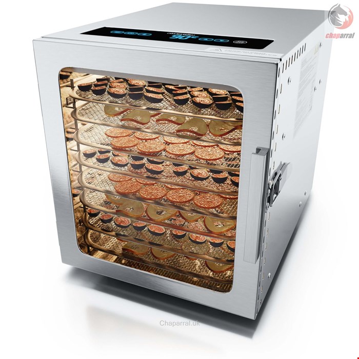 خشک کن میوه آرندو آلمان Arendo Dörrautomat 500 W- 8 Etagen-Edelstahl Dörrautomat