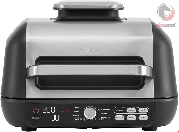 گریل و سرخ کن نینجا آمریکا NINJA Elektrogrill -Heißluftfritteuse- MAX PRO AG651EU-2460 W