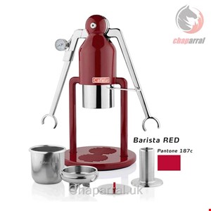 اسپرسو ساز دستی متحرک باریستا barista Cafelat Robot  (red)