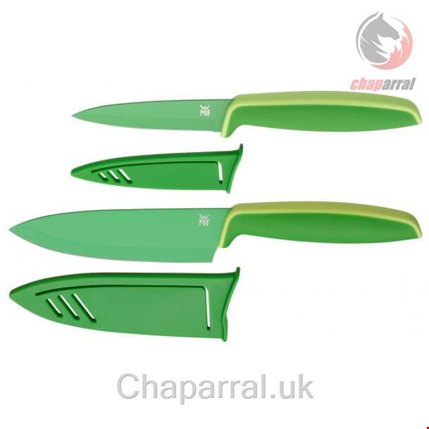 ست چاقو آشپزخانه 2 پارچه وی ام اف آلمان WMF Touch Messer-Set, 2-teilig, Grün