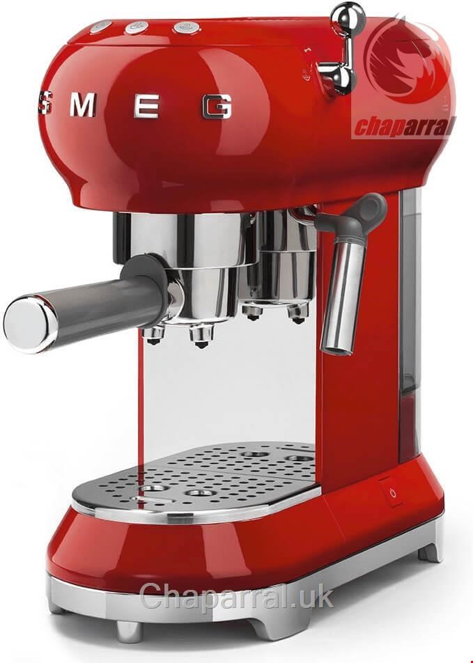 اسپرسو ساز اسمگ ایتالیا Smeg ECF01 rot