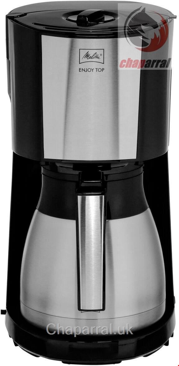 قهوه ساز ملیتا آلمان Melitta Enjoy Top Therm schwarz-silber 1017-08