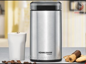 آسیاب برقی روملزباخر آلمان ROMMELSBACHER EKM 100 Kaffeemühle Edelstahl 200 Watt