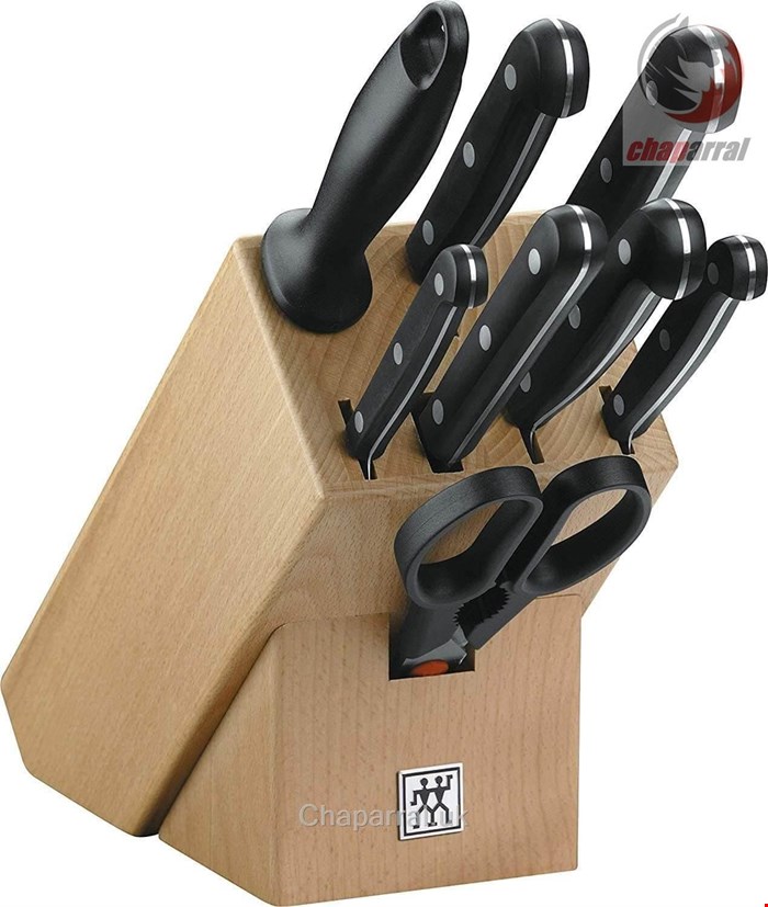ست چاقو آشپزخانه 9 پارچه زولینگ آلمان ZWILLING Twin Gourmet Messerblock 9 tlg 31665