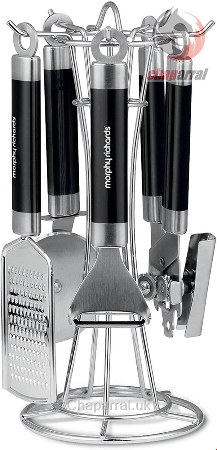 ست ابزار آشپزخانه 4 تیکه مورفی ریچاردز انگلستان Morphy Richards Küchenutensilien Set 4 tlg- schwarz