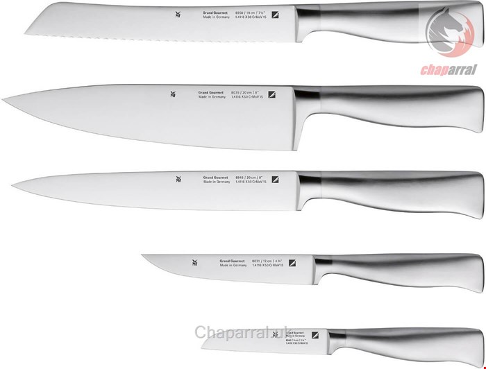 ست چاقو آشپزخانه 5 پارچه وی ام اف آلمان WMF Grand Gourmet Messerset 5 tlg