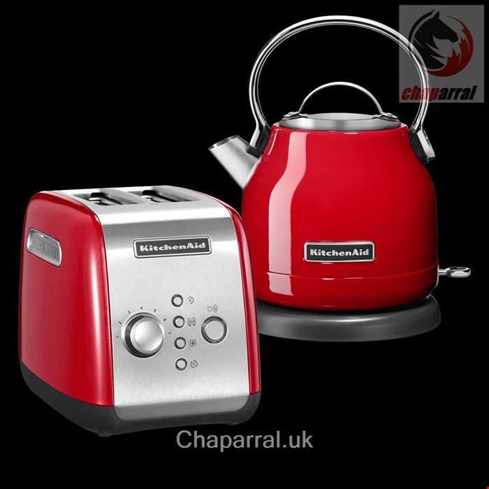 ست کتری برقی و توستر کیچن اید آمریکا KitchenAid COTTAGE FRÜHSTÜCKSSET/ Empire Rot