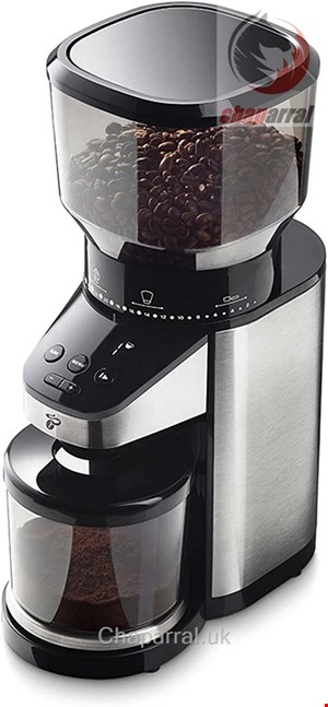 آسیاب قهوه چیبو آلمان Tchibo Electric Coffee GrinderCone Grinder, 26 Grinding Settings, Black/Silver