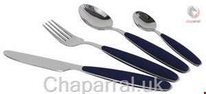 سرویس قاشق چنگال 16 پارچه جیمکس Gimex 16-Piece Stainless Steel Cutlery Set navy blau