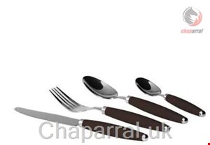 سرویس قاشق چنگال 16 پارچه جیمکس Gimex Cutlery Set Stainless Steel Earth16tlg- schwarz