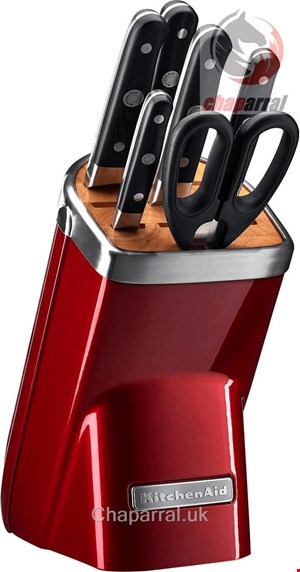 ست چاقو آشپزخانه 7 پارچه KitchenAid Messerblock 7 tlg