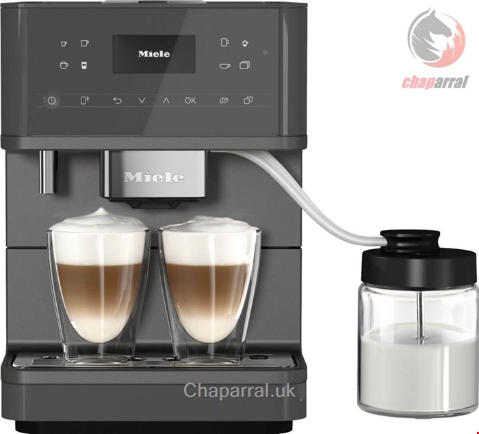  اسپرسو ساز میله آلمان MIELE CM 6560 MilkPerfection Kaffeevollautomat Graphitgrau PearlFinish