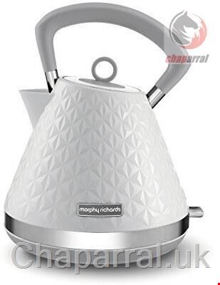 کتری برقی مورفی ریچاردز انگلستان Morphy Richards Vector Pyramid Kettle White-108134