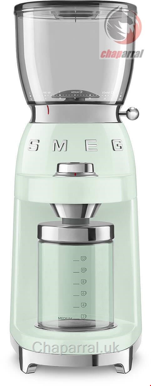 آسیاب قهوه اسمگ ایتالیا Smeg CGF01 Kaffeemühle CGF01PGEU pastellgrün