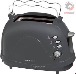 توستر کلترونیک آلمان  CLATRONIC Toaster 2 Scheiben Toastautomat TA 3565 /Grau