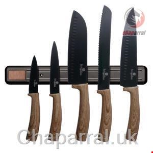 ست چاقو آشپزخانه 6 پارچه برلینگر هاوس مجارستان BERLINGER HAUS 6-PIECE KNIFE SET  BH/2541 FOREST COLLECTION 
