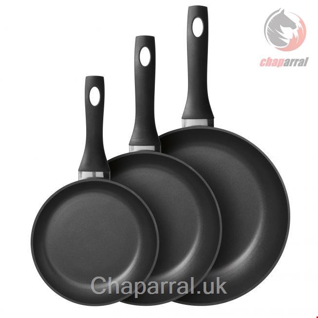ست ماهیتابه 3 پارچه برگهف بلژیک Berghoff Bratpfannen-Set 3-teilig - Essentials