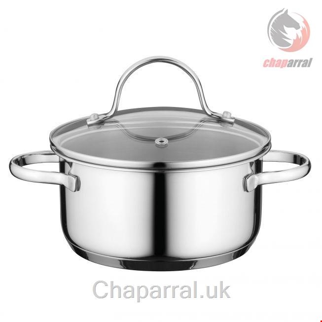 قابلمه 16 سانت درب دار برگهف بلژیک Berghoff Kochtopf mit Deckel 16 cm Comfort - Essentials