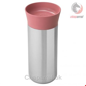 لیوان حرارتی فولاد ضد زنگ برگهف بلژیک Berghoff Thermotasse rosa 0,33 L - Leo