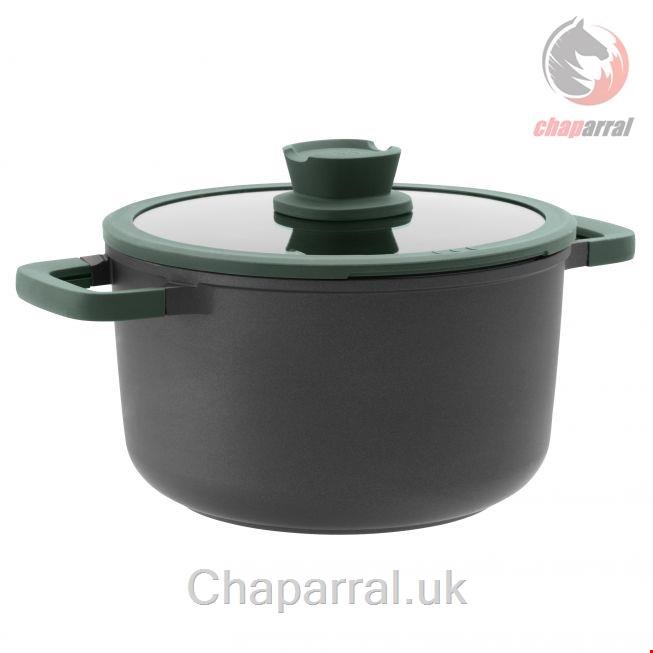 قابلمه سوپ 24 در 14 سانت درب دار برگهف بلژیک Berghoff Suppen-/ Gemüsetopf mit Deckel Forest 24x14 cm - Leo