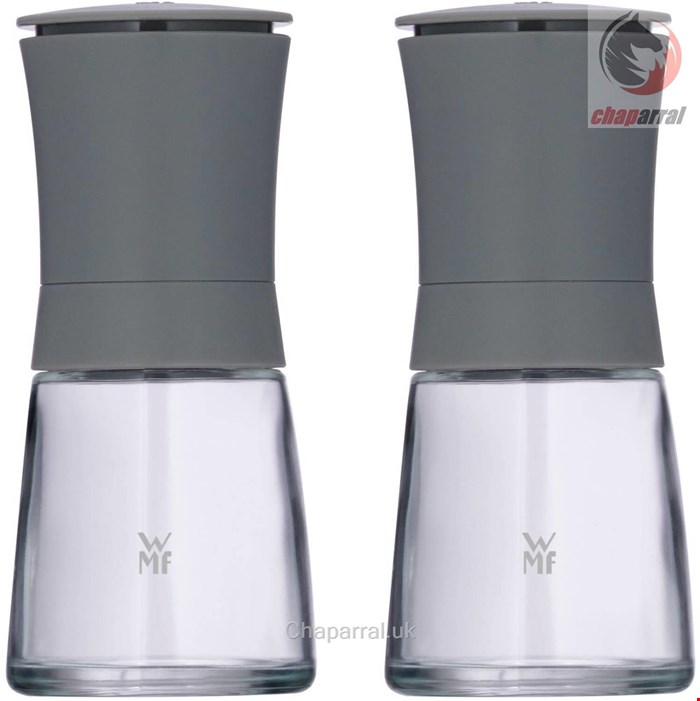 ست آسیاب نمک و فلفل وی ام اف آلمان WMF Ceramill Trend Gewürzmühlenset 2-tlg grau