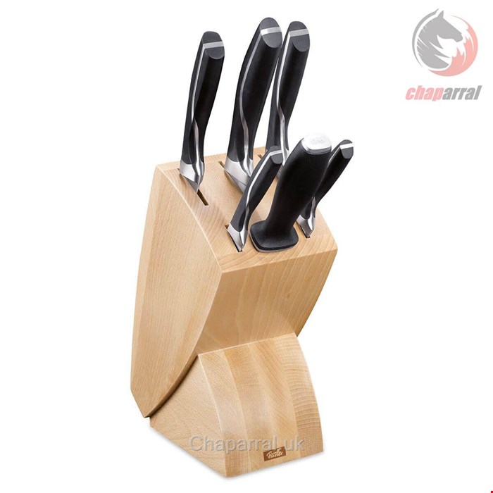 ست چاقو آشپزخانه 7 پارچه فیسلر آلمان Fissler perfection Messerblock aus Buchenholz bestückt 7-teilig