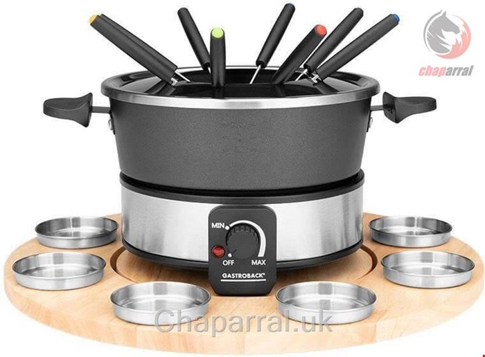 فوندو ساز  گاستروبک آلمان Gastroback Fondue Set mit Drehteller