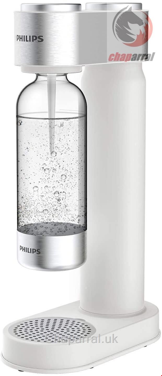 دستگاه نوشابه ساز و آب گاز دار فیلیپس هلند Philips Water ADD4902WH-10 GoZero Wassersprudler- plastik- 1 Liter- Weiß