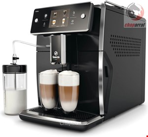 اسپرسو ساز سایکو ایتالیا Saeco SM7680/00 Xelsis Kaffee-Vollautomat klavierlack schwarz