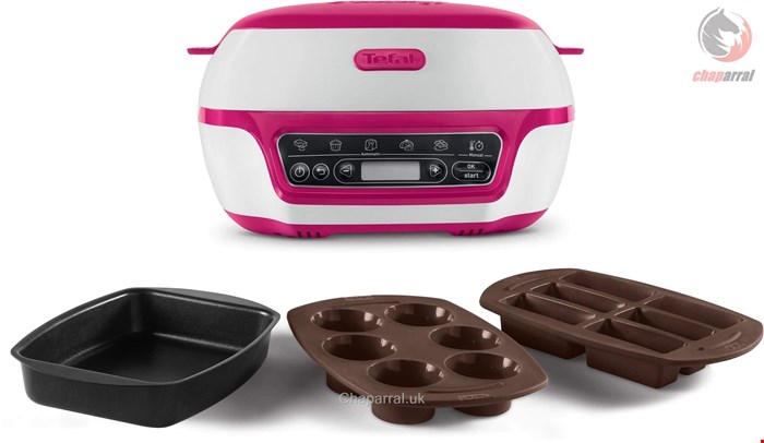 کیک پز تفال فرانسه Tefal Kuchenbackautomat Mini-Ofen KD8018 Cake Factory
