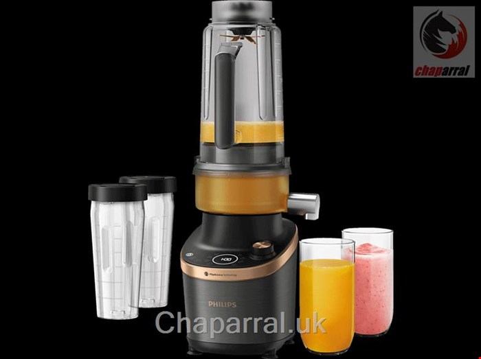 مخلوط کن فیلیپس هلند PHILIPS HR3770 10 Flip Juice Standmixer Schwarz Kupfer