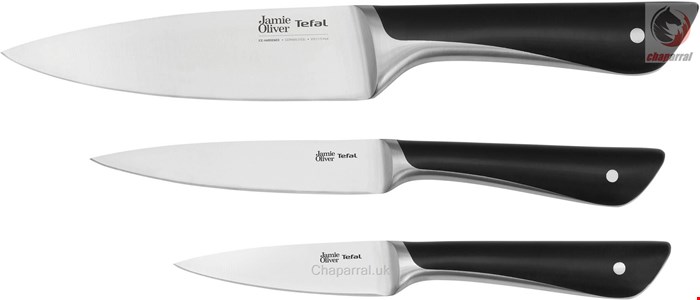 ست چاقو آشپزخانه 3 پارچه تفال فرانسه Tefal K267S3 Jamie Oliver 3-teilig  