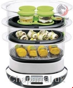 بخار پز تفال فرانسه Tefal Dampfgarer VS4003 VitaCuisine Compact