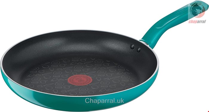 ماهیتابه 28 سانتی متری تفال فرانسه Tefal Chefclub mit Thermo-Signal grün (28 cm)