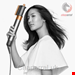  سشوار برس دار چرخشی چند منظوره دایسون انگلستان DYSON Multihaarstyler Airwrap Complete Long Kupfer Nickel inkl gratis Reisetasche