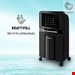 کولر آبی فن رطوبت ساز ریموت دار محفظه یخ دار وان کانسپت ONECONCEPT Ventilatorkombigerät Baltic Black 3-in-1 Luftkühler 