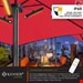  بخاری برقی مادون قرمز کسر KESSER Heizstrahler-3000 W- Sonnenschirm Infrarot 3000W 