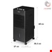 کولر آبی با عملکرد رطوبت وان کانسپت ONECONCEPT Ventilatorkombigerät Freshboxx 3-in-1 Luftkühler/ Schwarz