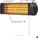  بخاری برقی مادون قرمز دیواری میرکرافت MirKraft Heizstrahler Essby Wickeltischstrahler baby Heizstrahler 1800 watt