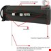  بخاری برقی مادون قرمز دیواری میرکرافت MirKraft Heizstrahler Essby Wickeltischstrahler baby Heizstrahler 1800 watt